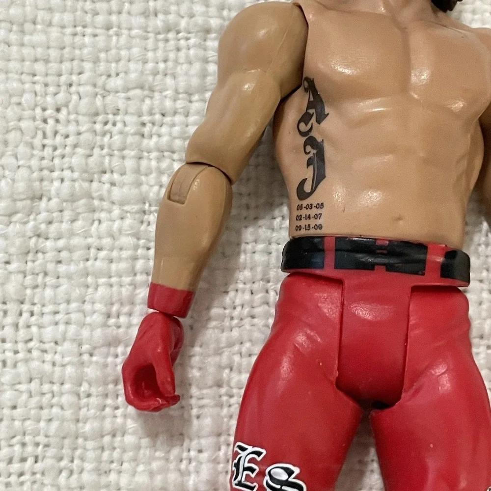 WWE 2017 AJ Styles Red Attire Action Figure Toy Collectible‎ Holidays Gift